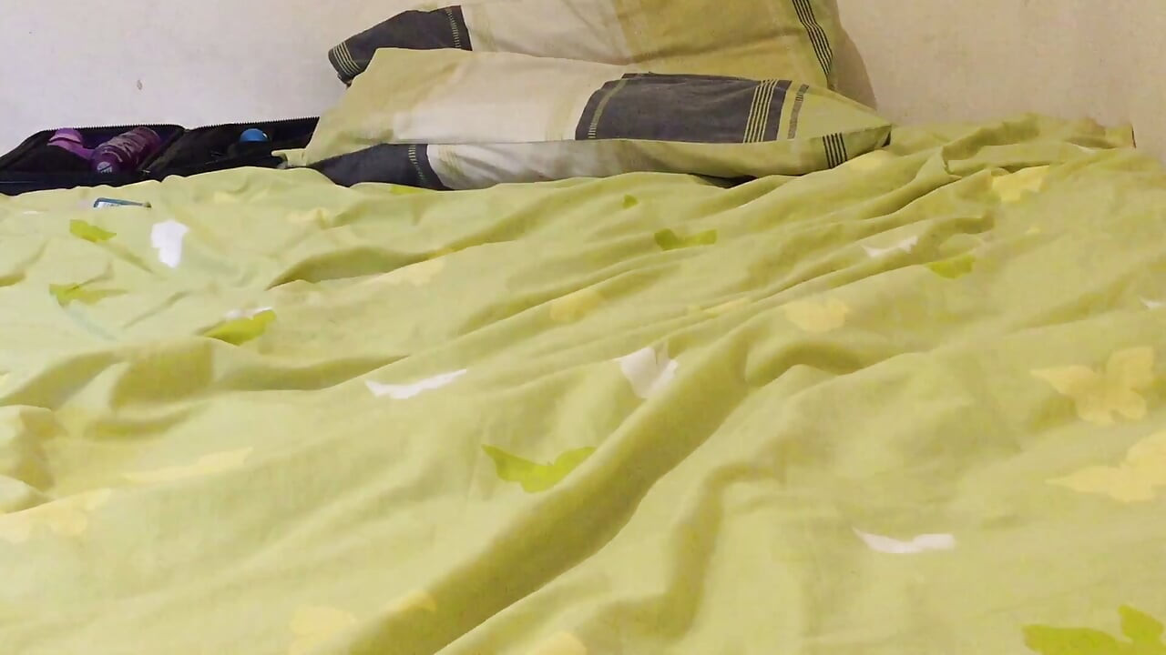 hi dden camera security footage of BBW house mate