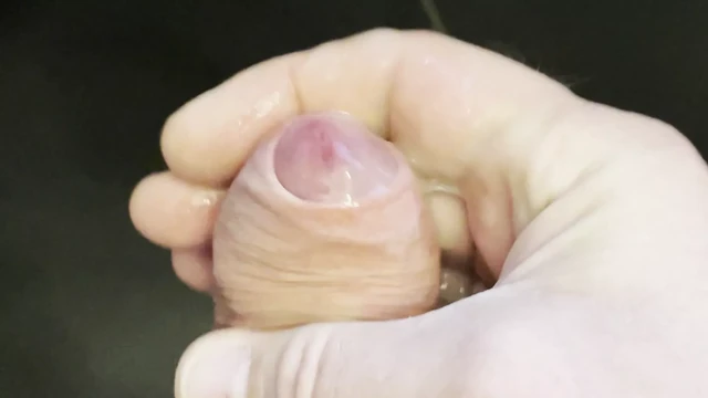 my cumshot in front of the camera