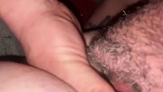 Making My Wife Pussy Flow with Cum Juice