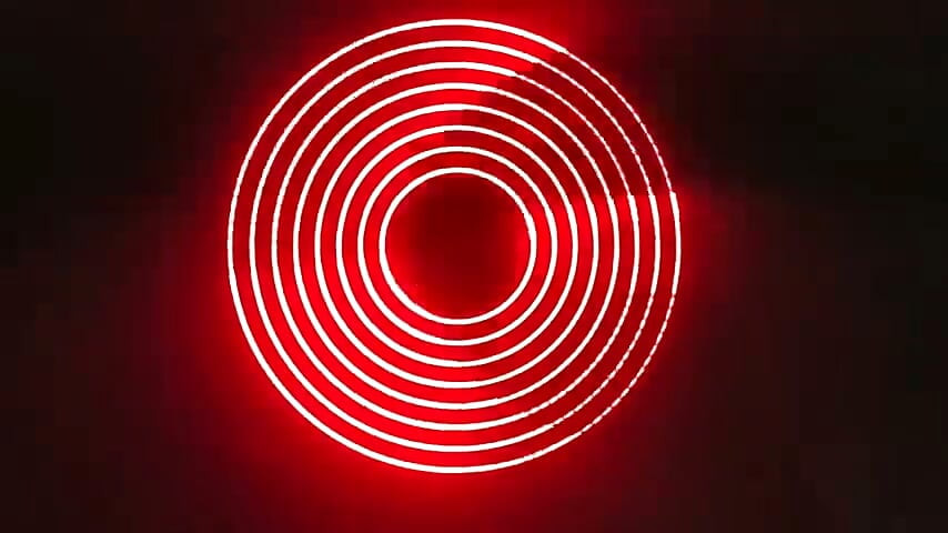 How to create LED fan in home