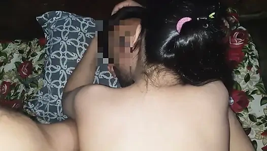 Desi Pathan Teen Girl Friend Sucking and Riding Boyfriend Cock