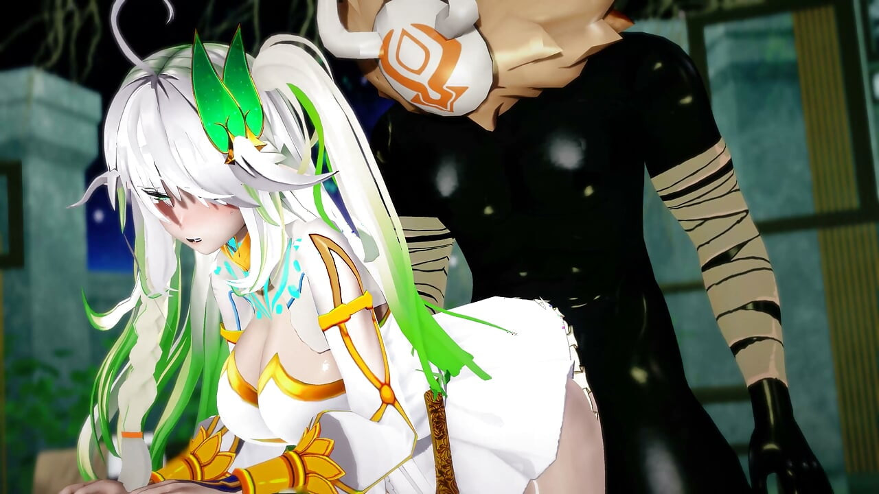 Genshin Impact - Dendro Archon Rukkhadevata X Hilichurl Sex - 3D Hentai Animations