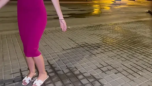 Anal Sex with My Girlfriend, We on the Street and Taxi - Ada Paradiso