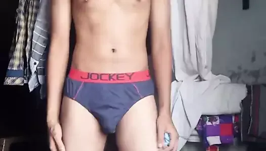 Indian twink in underwear
