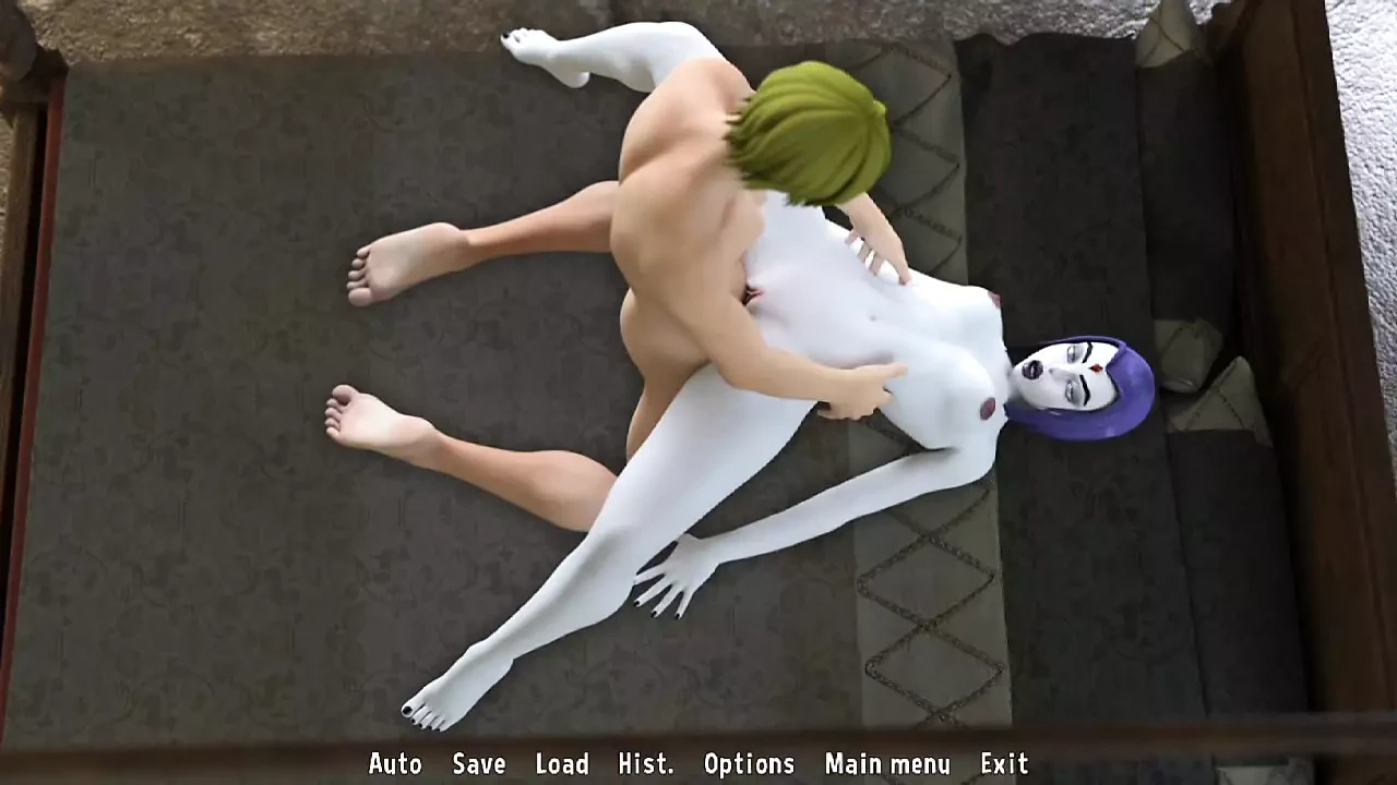 饥渴的哥特女孩在被狠操之前正在自慰 - Sanji Fantasy Toon