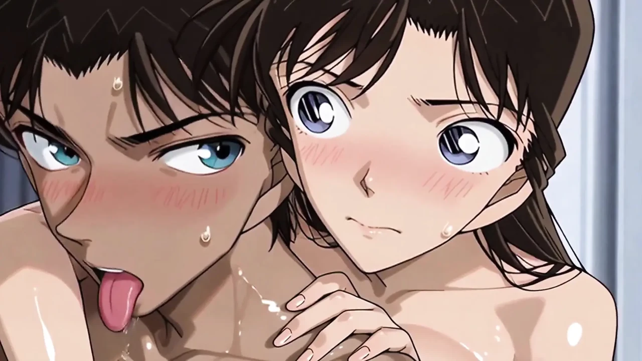 Heiji X Ran (conan)