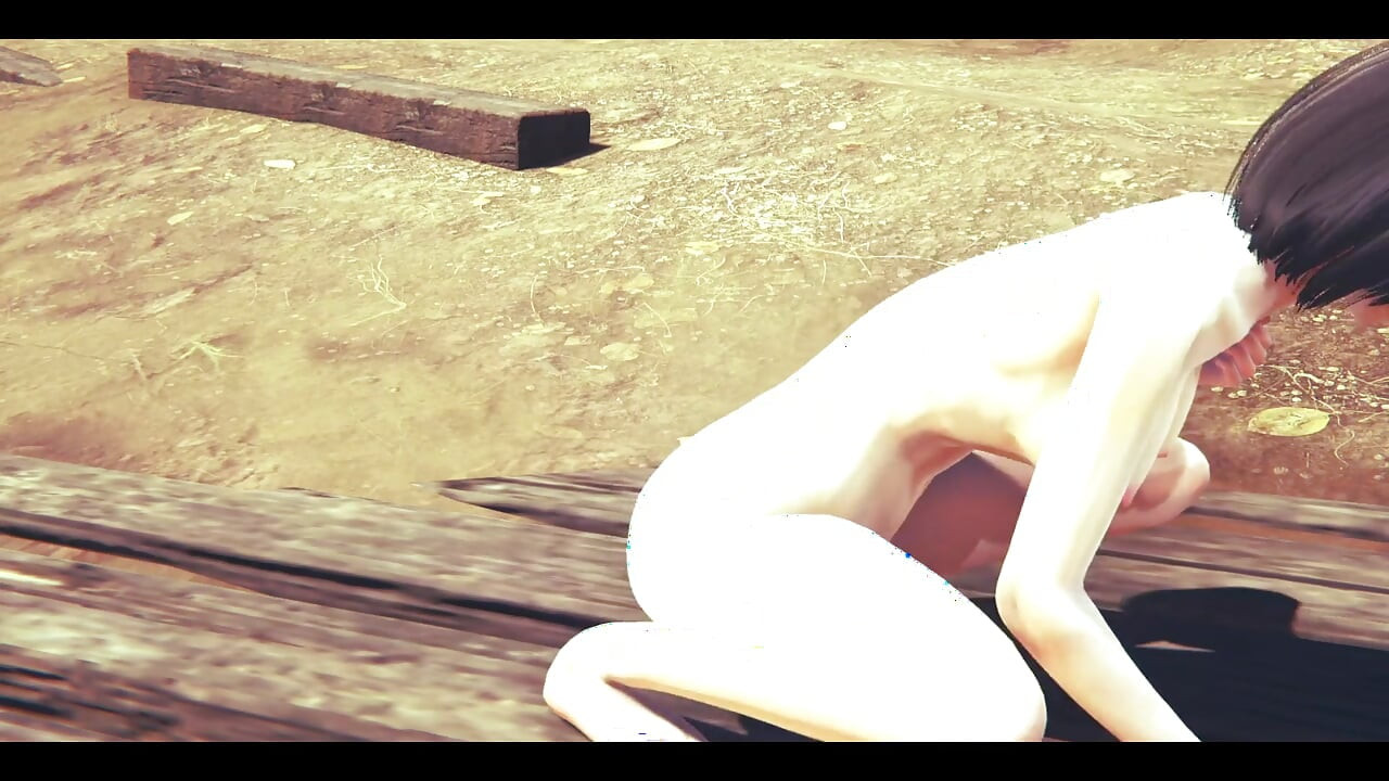 On Titans Hentai - Mikasa Do a Handjob with Cum in Her Face and Uses a Dildo - Manga Anime Japanese Asian Game Porn