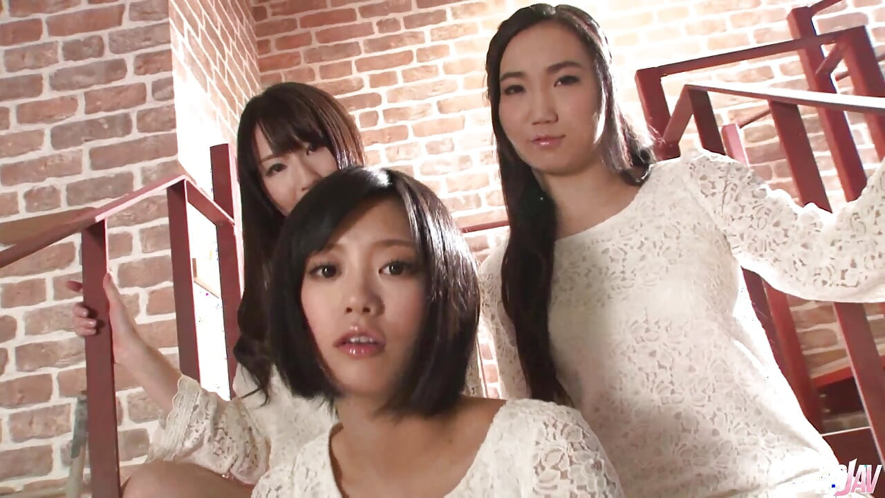 Cock Crazy Asian Babes Haruna, Sanae Momoi and Uta Kohaku Drain Their Men