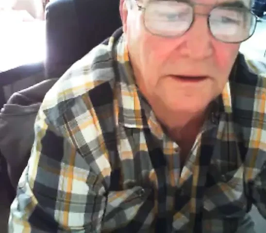 grandpa show on webcam