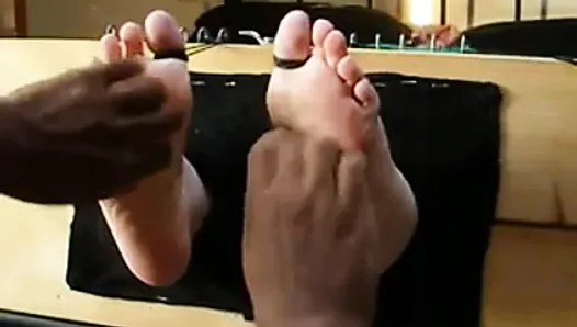 Tickle feet