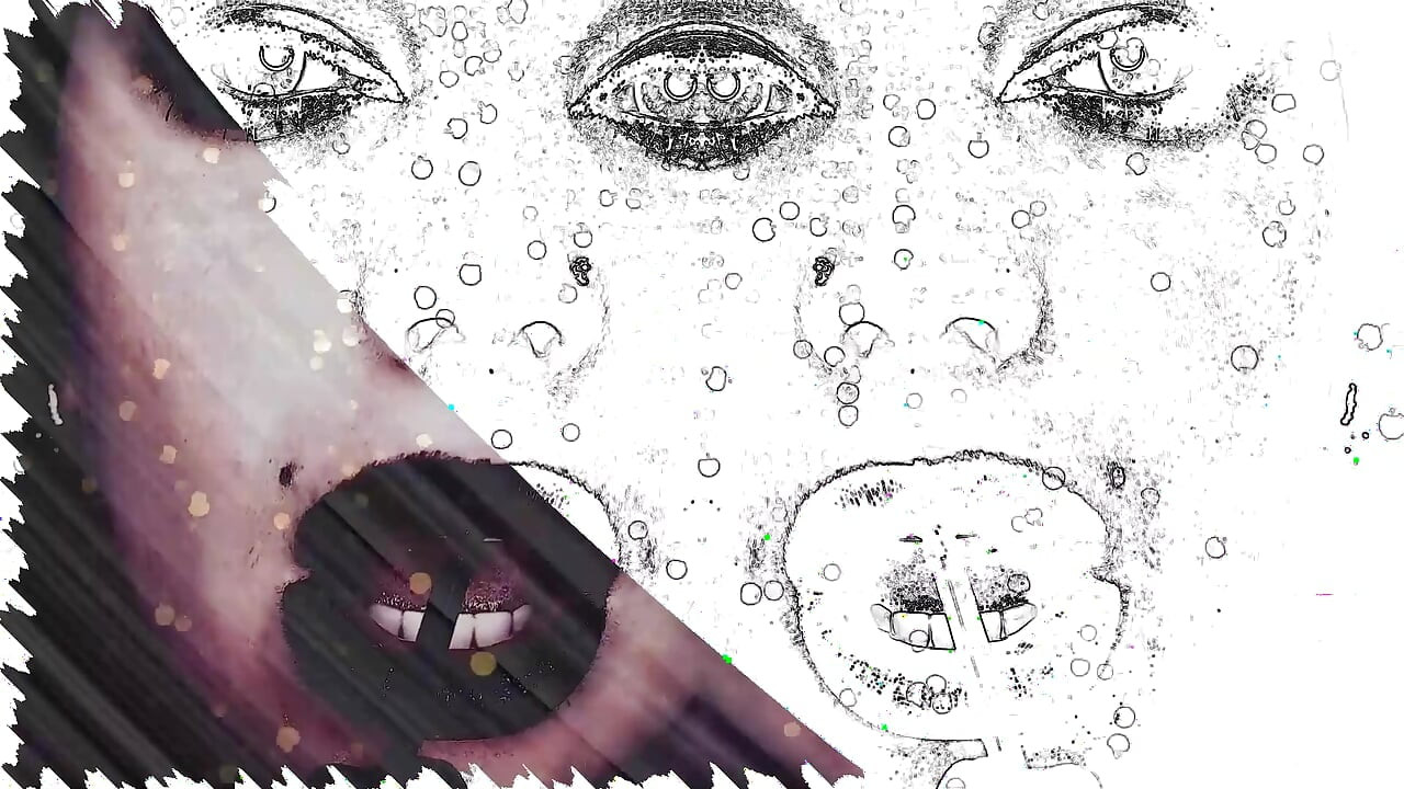ASMR & mesmerizing lipnosis! Lady in black JOI