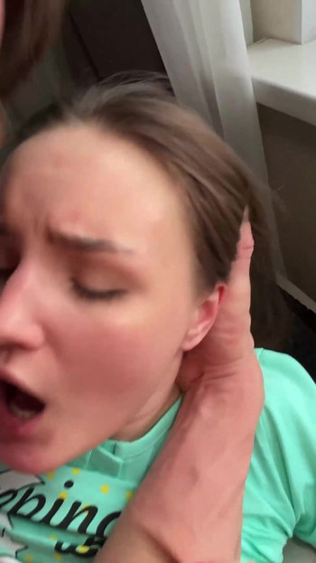 Powerful moment from "STEP SISTER GETS CREAMPIE WHILE PARENTS ARE AWAY"