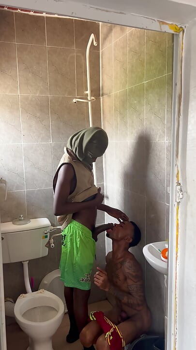 Toilet Blowjob