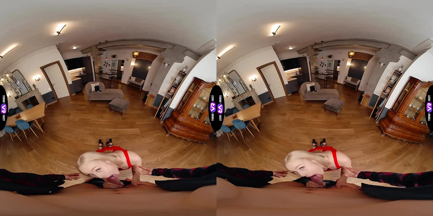 Sara Bork Pays Rent With Her Mouth And Gets A Facial - TeenMegaWorld