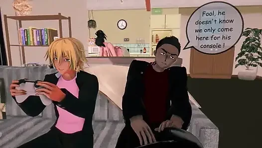 NTR Langweilige familie pary 1-5 animierter 3d-porno