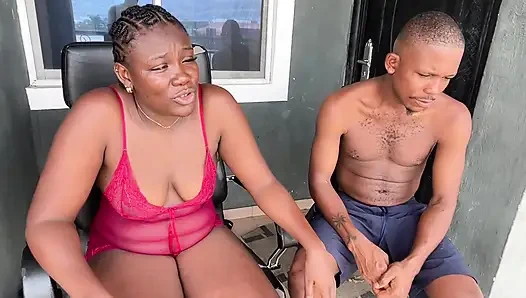 Mein nachbar hat mich packt und meine schwarze muschi gefickt