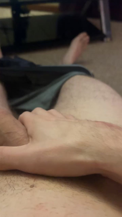 A lil stroking