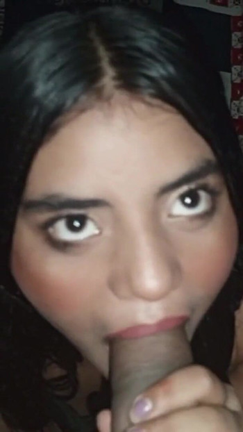 Powerful moment from "BEAUTIFUL BRUNETTE FROM COLOMBIA SENDS PHOTOS OF HER VAGINA TO HER BOYFRIEND AND HE COMES TO FUCK HER"