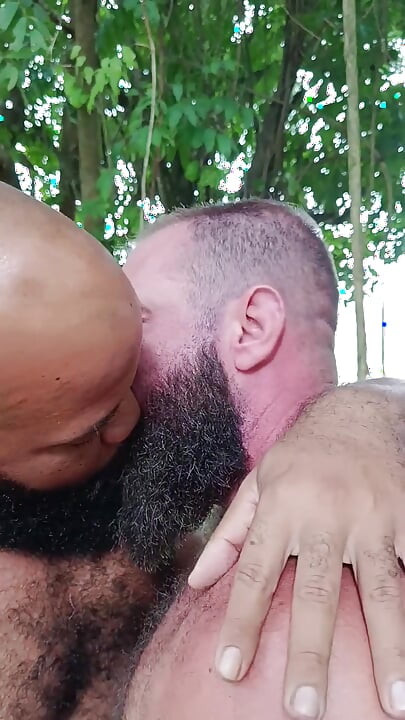 Two Stepbrothers Outdoor Hookup