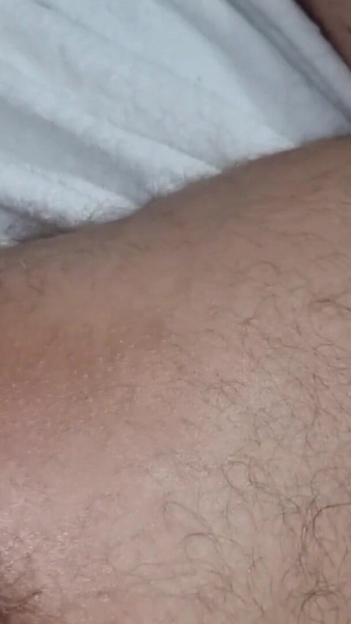 SNIFF AND SUCK IT FOR ME | CUMSHOT IN TOWELS - HUGE COCK HANDJOB AND SPIT ON IT WHILE GIRLFRIEND IS IN THE SHOWER (CUM ON THE FLOOR) | Clip 1