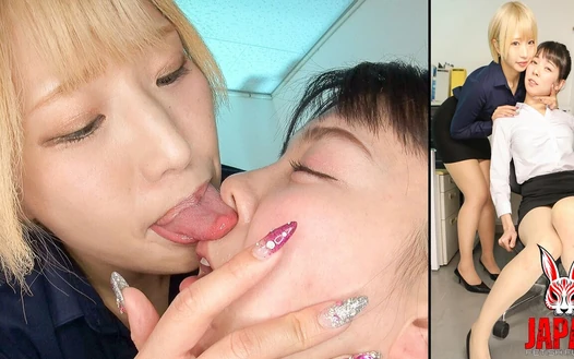 Arisu Otsu Licks Shizuku Hanai’s Nose Until She Moans