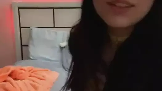 Petite Teen Strips on Webcam