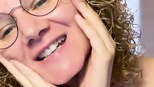 Close-up of Merce Masturbating in a Chair, Horny as Fuck