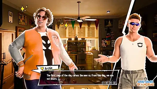Freshman: Projekt sex Gameplay Teil 1 - Ethans erste chaotische Nacht in der Taverne