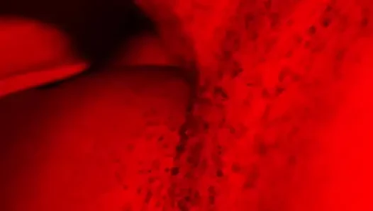 Stepsister plays with my bbc while we're home alone and I cum all over her tits