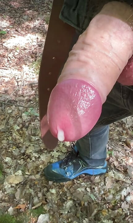 Outdoor Wank, Jerk off