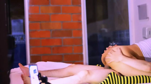 College friend and boyfriend's friend on a night of wild sex, both moaning for more