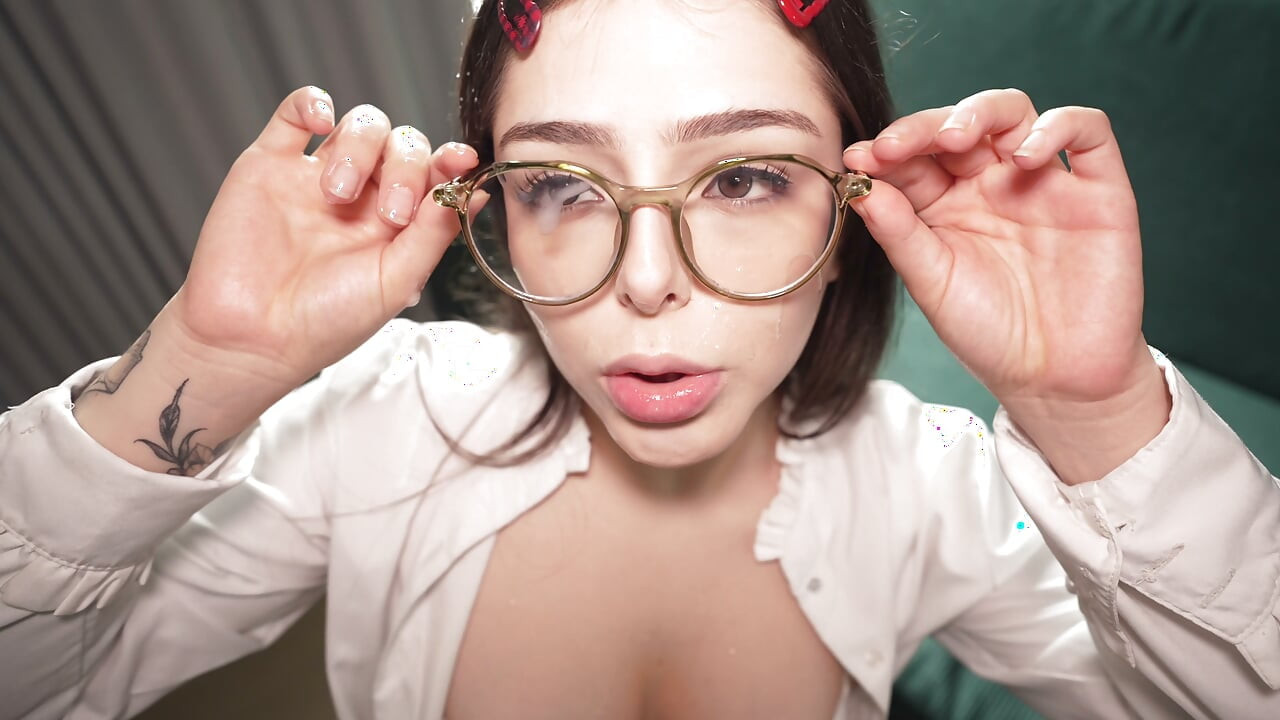 Classmate Gets Big Facial While We Study