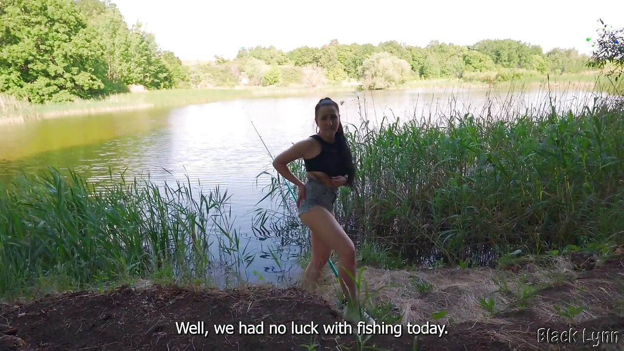Experiência completa com namorada: camping, pesca, culinária e sexo ao ar livre!