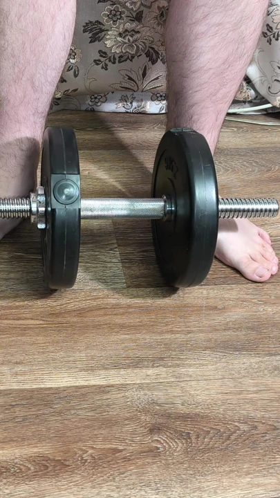 Workout warmup before jerking off