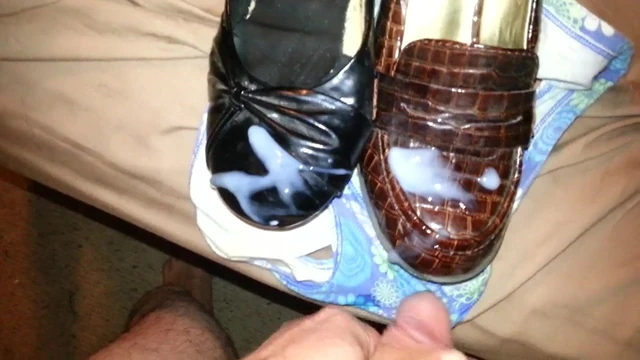 More cumming on shoes