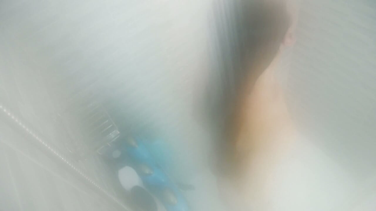 Shaving in a hot steamy shower (no audio)