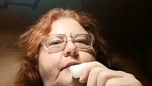 Dondurma, muz ve dondurmayı seviyorum Yum