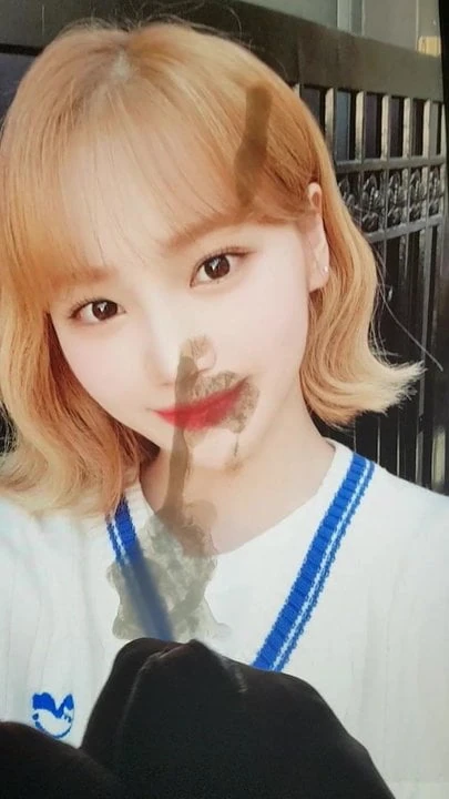 Izone Chaewon cum tribute