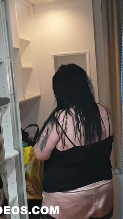 BBW Anastasia - TODAY I WILL BE A SLUT ! 2 COCKS IN MY PUSSY | Clip 1