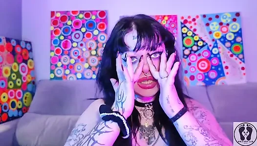 Nose Fetish Deedeelove Gothic Beauty Girl