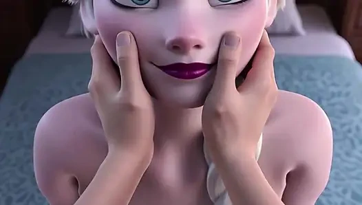 Elsa dari frozen dientot habis-habisan - bokep hentai 3d animasi