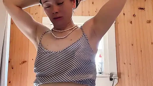 POV Hana in Shower Time