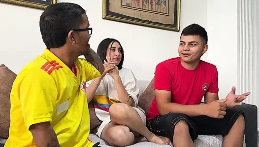 My Best Friend Crying While I His Wife for Losing the Colombia Vs Portugal Match Bet