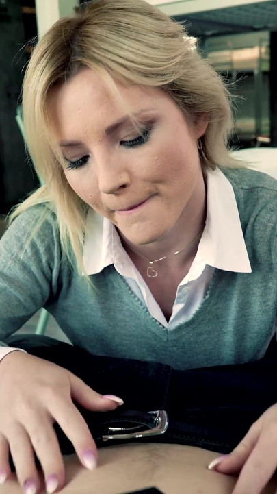 POV - Anal virgin Zazie Skymm takes your dick in her ass