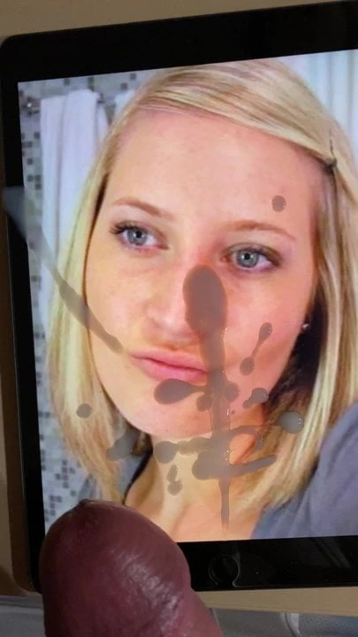 Cum Tribute - Blonde Wife Facial