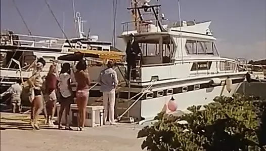 Ship scene from Vacances a Ibiza (1981) with Marylin Jess