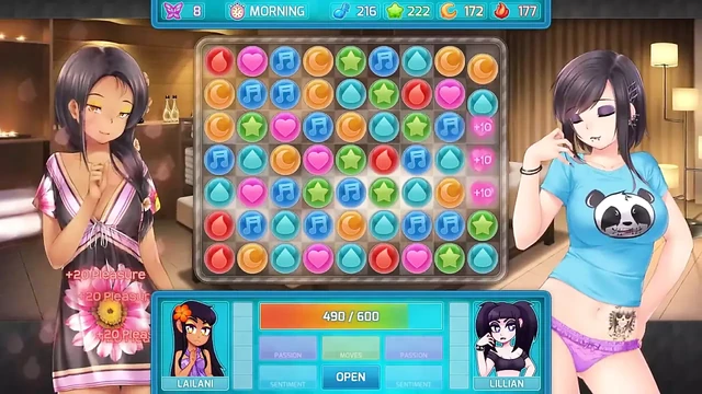Huniepop 2 - Double Date - Part 10 Pussy Licking Art by Loveskysan