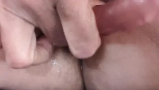 Doppelseitiger Dildo Ganz in Meinen Arsch