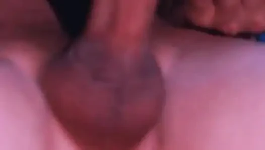 She rides relentlessly bouncing on her fat cock.