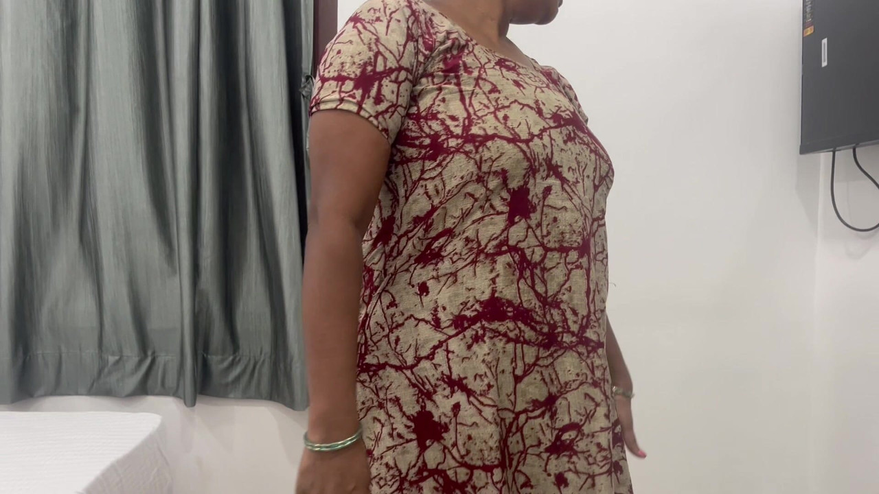 Tamil aunty dress change video homemade